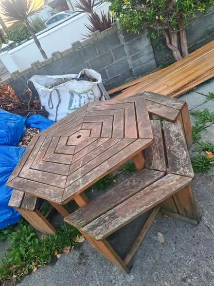 Photo of free Garden table and benches (Walkinstown) #1