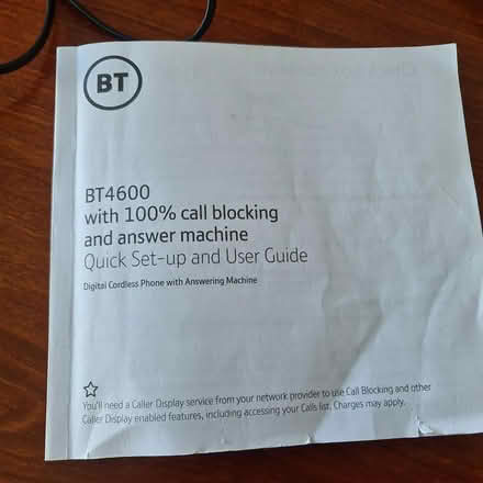Photo of free Pair of BT600 phones (Hunmanby YO14) #2