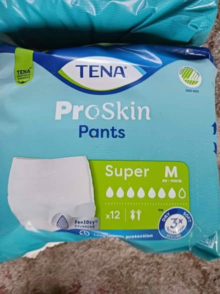 Photo of free Incontinence pads (Wharf Rd area, Higham NN10) #1