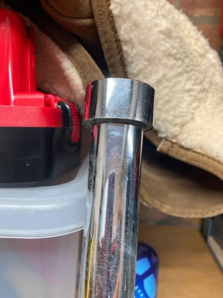 Photo of free Chrome curtain pole (Waterlooville PO8) #1