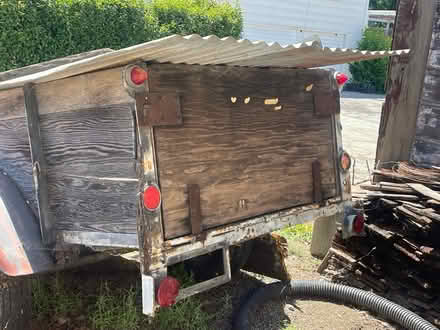 Photo of free Small box trailer (San Jose near White Rd & McKee) #2