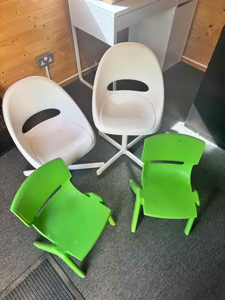 Photo of free IKEA Kids Chairs (Clane) #1