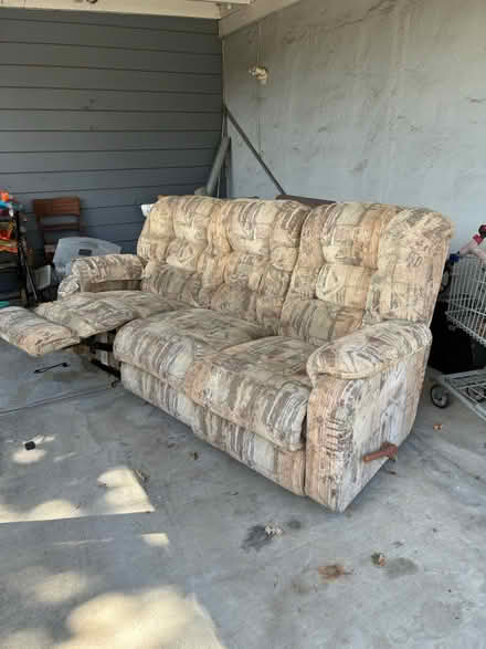 Photo of free File cabinet and recliner couch (Meadow lane) #1