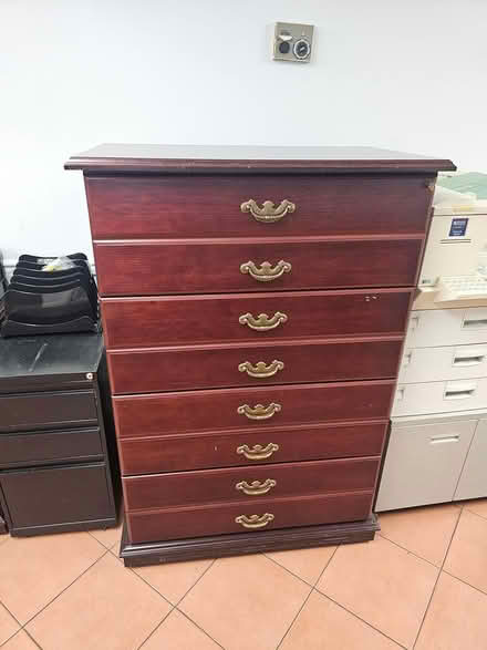 Photo of free Tall office file cabinet (2nd & Washington Street) #1