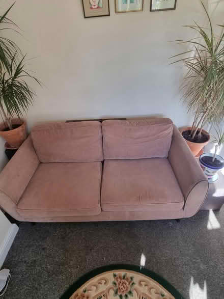 Photo of free Brown sofa (Aylestone LE2) #2