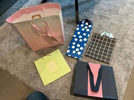 Photo of free Gift bags (various) (Wandsworth Town SW11) #1