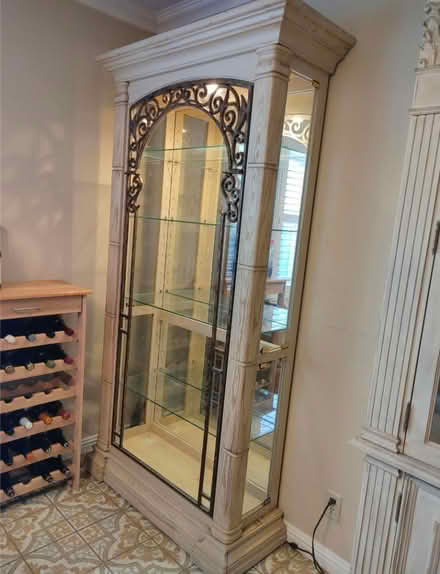 Photo of free Lighted Curio Display Cabinet (Ashland) #2