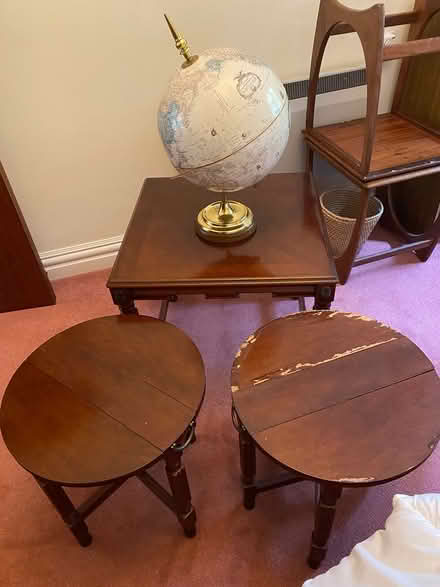 Photo of free Nest of side table with Globe (Shankill) #3