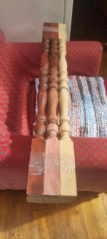 Photo of free 8 Staircase spindles (Ilford) #1