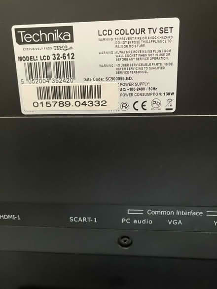 Photo of free 32” technika LCD tv with stand (Oulton, Lowestoft NR32) #3