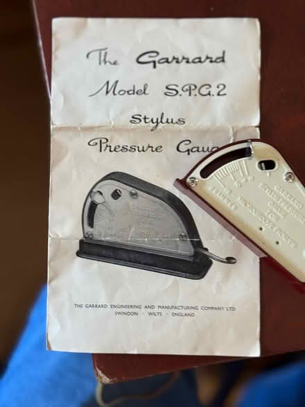 Photo of free Garrard Stylus Pressure Gauge (Chelmsford, MA) #2