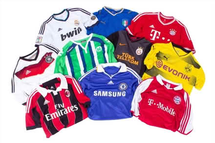Photo of football shirts (Bourton SP8) #1