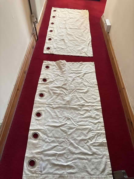 Photo of free Cream Curtains x 2 Pairs (BS4) #4