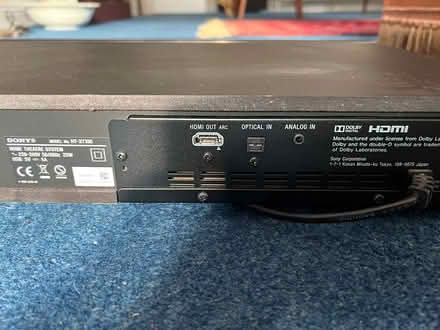 Photo of free Sony Soundbar/Home Cinema (Sutton D13) #2