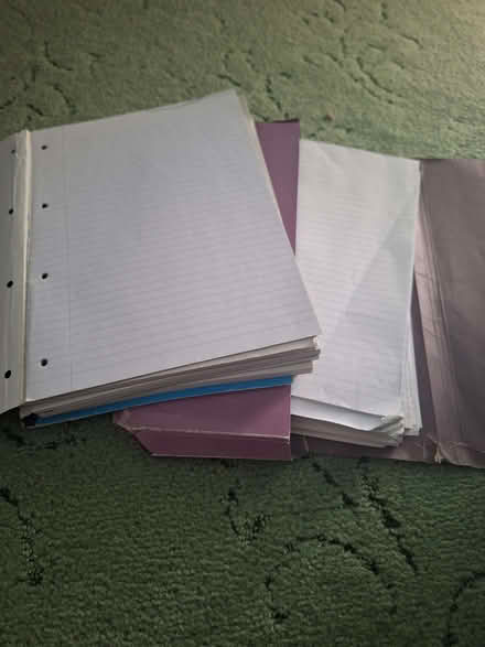 Photo of free Lined writing pads and paper (Swanley BR8) #1