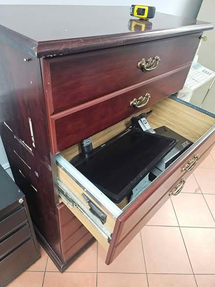 Photo of free Tall office file cabinet (2nd & Washington Street) #3