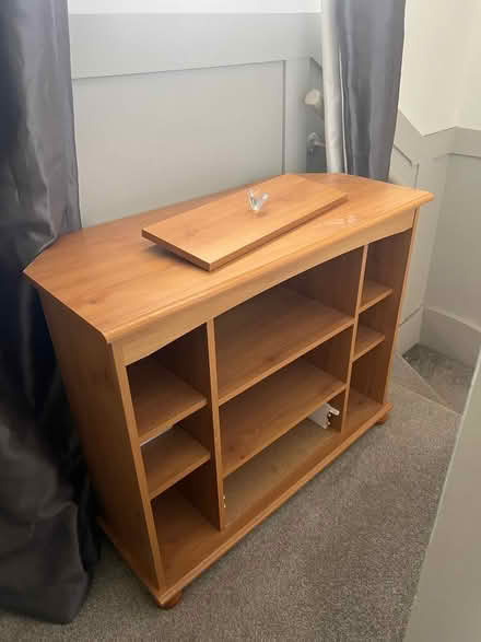 Photo of free Wooden shelf unit (Odiham RG29) #1