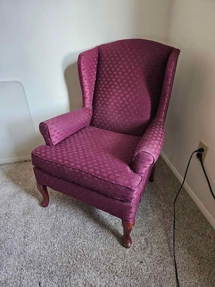 Photo of free Wingback Accent Chair (Phoenixville) #1