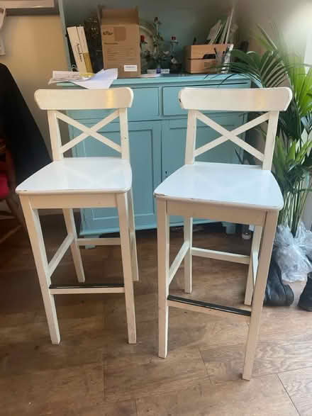Photo of free 2 Ikea bar stools (BT5) #1