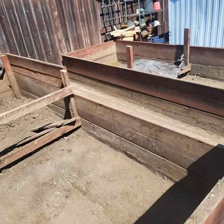Photo of free Used treated 2x12x12ft (Windsor, CA. Near Downtown) #2