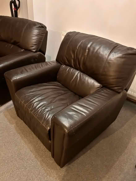 Photo of free Two recliner chairs (Whiston L35) #1