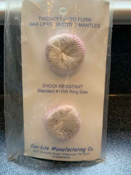 Photo of free Gas mantles (Oakton) #1