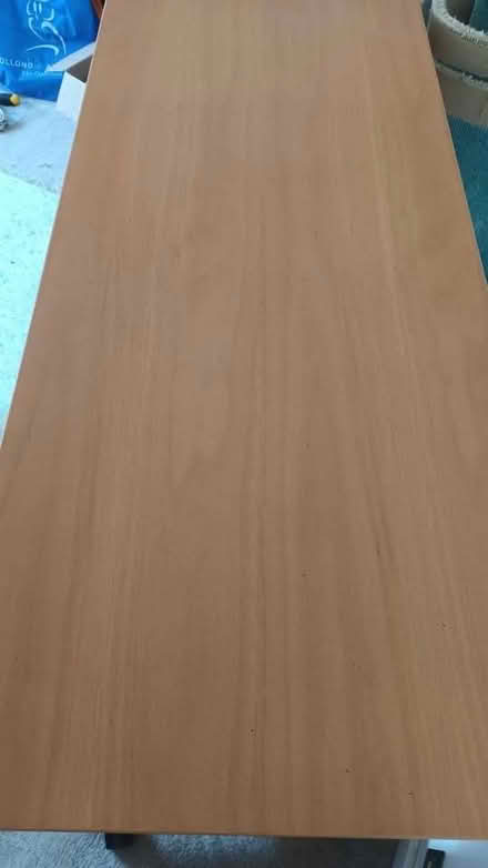 Photo of free Wood Computer Desk (Barton-on-Sea BH25) #3