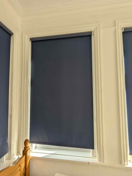 Photo of free Navy blue blinds. (Southbourne BH6) #1