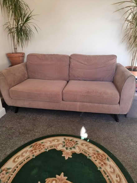 Photo of free Brown sofa (Aylestone LE2) #1