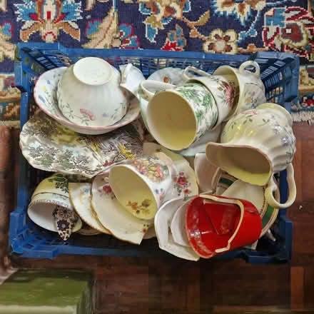 Photo of free box of broken china (Cherry Orchard SY2) #1