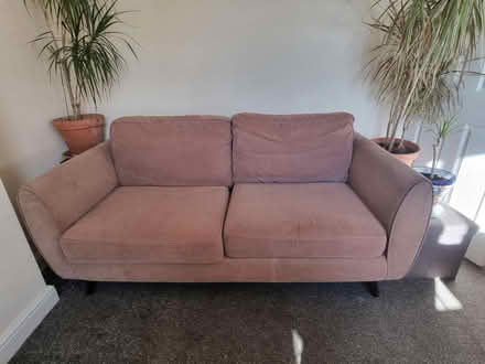 Photo of free Brown sofa (Aylestone LE2) #3
