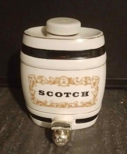 Photo of free Whisky decanter (empty) 7" high. (Hala LA1) #1
