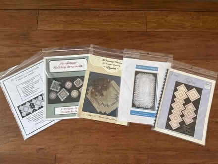 Photo of free Hardanger fabric, patterns (Off Blanco near 1604) #2