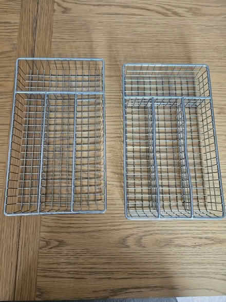 Photo of free 2 x metal cutlery draws (CV8) #1