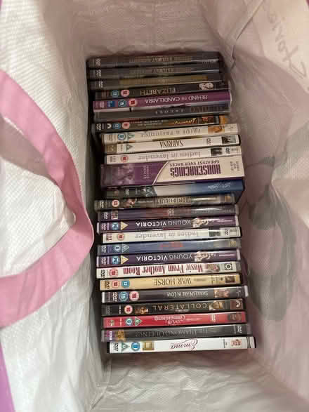 Photo of free Bag of DVDs (TW7) #1