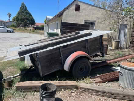 Photo of free Small box trailer (San Jose near White Rd & McKee) #1