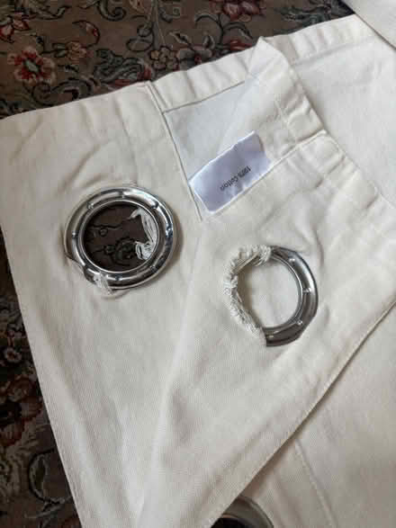 Photo of free Cream Curtains x 2 Pairs (BS4) #2