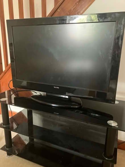 Photo of free 32” technika LCD tv with stand (Oulton, Lowestoft NR32) #1