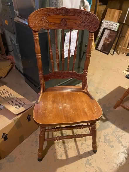 Photo of free Chair, antique (Bank/hunt club) #1