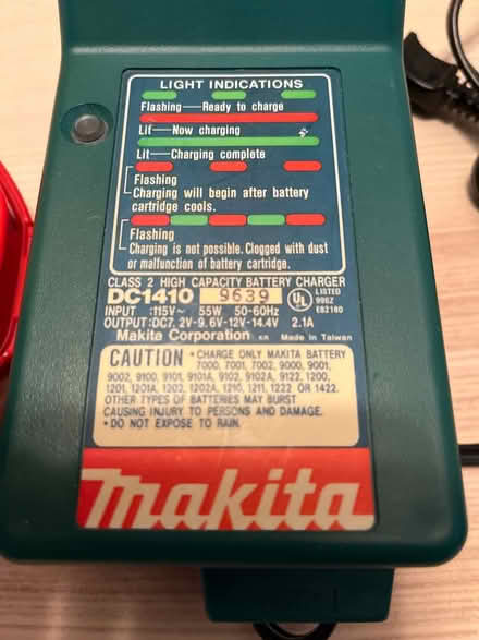 Photo of Makita drill battery or charger (Venice) #3