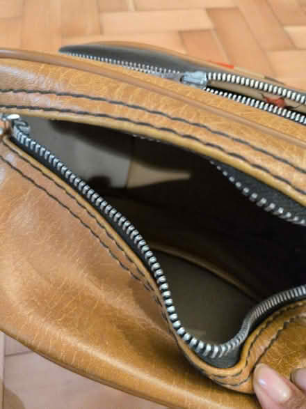 Photo of free Brown leather bag (Five Ways B16) #3