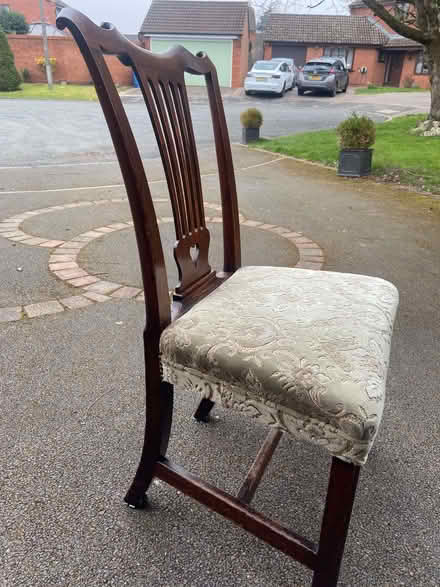 Photo of free Straight back mahogany Regency style chair (Dimbles WS13) #2