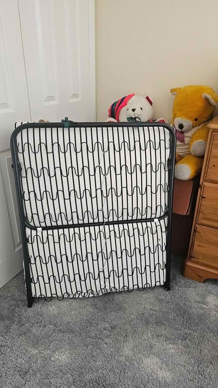 Photo of free Folding Guest Bed (Hepplewhite Close Tadley) #1