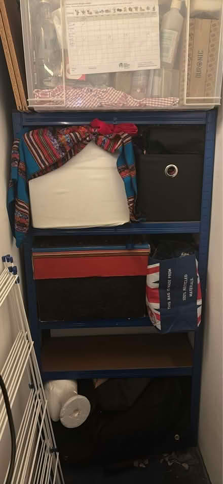 Photo of free Industrial standing shelving (SE17) #2
