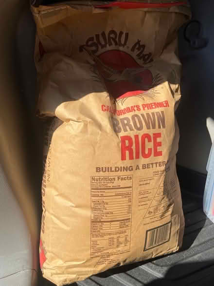Photo of free Old bag of Brown Rice (Streetsville) #1