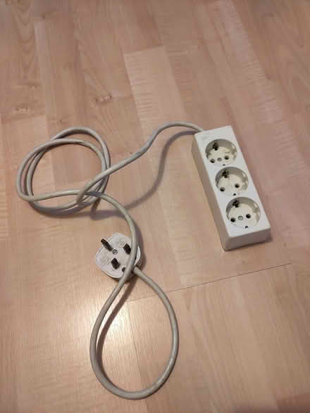 Photo of free Extension cable for using continental plugs in UK (Selsdon CR2) #1