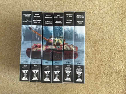Photo of free Tank VHS Tapes (BN27) #1