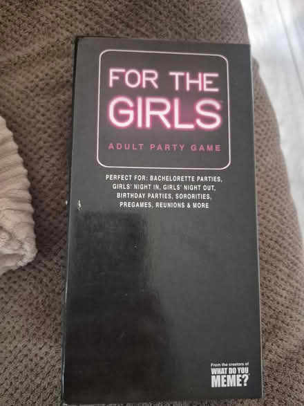 Photo of free For The Girls Adult Party Game (Abington) #1