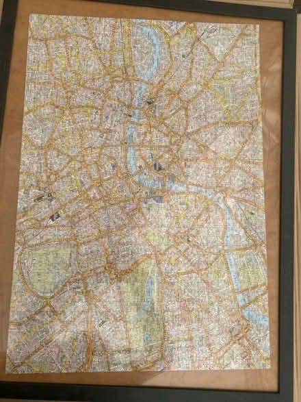 Photo of free Map London puzzle (Hornchurch RM11) #1