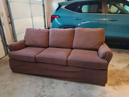 Photo of free 83" couch (Glasgow, de) #1